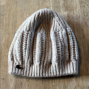 Lacoste Beige Knit Hat